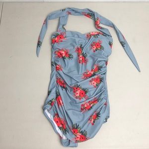 Kingdom & State halter neck one-piece swimwear
